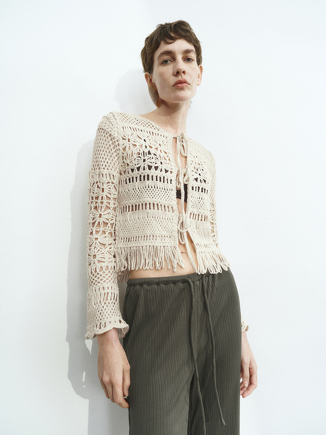 Crochet Knitted Cardigans