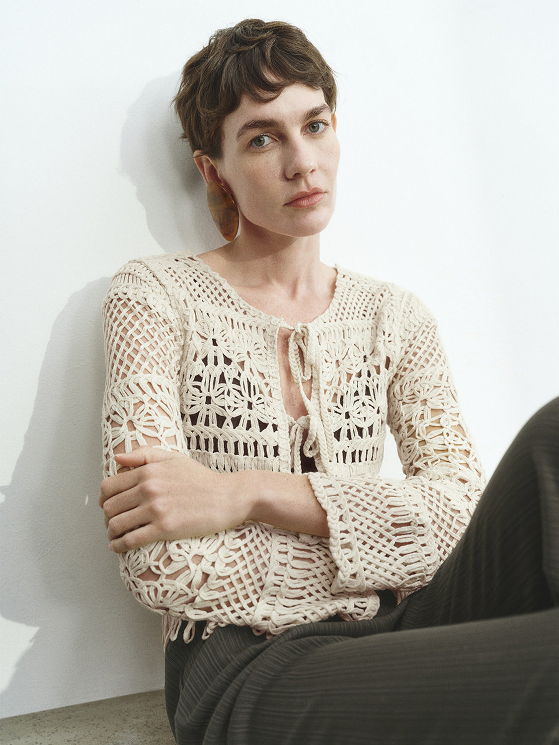Crochet Knitted Cardigans