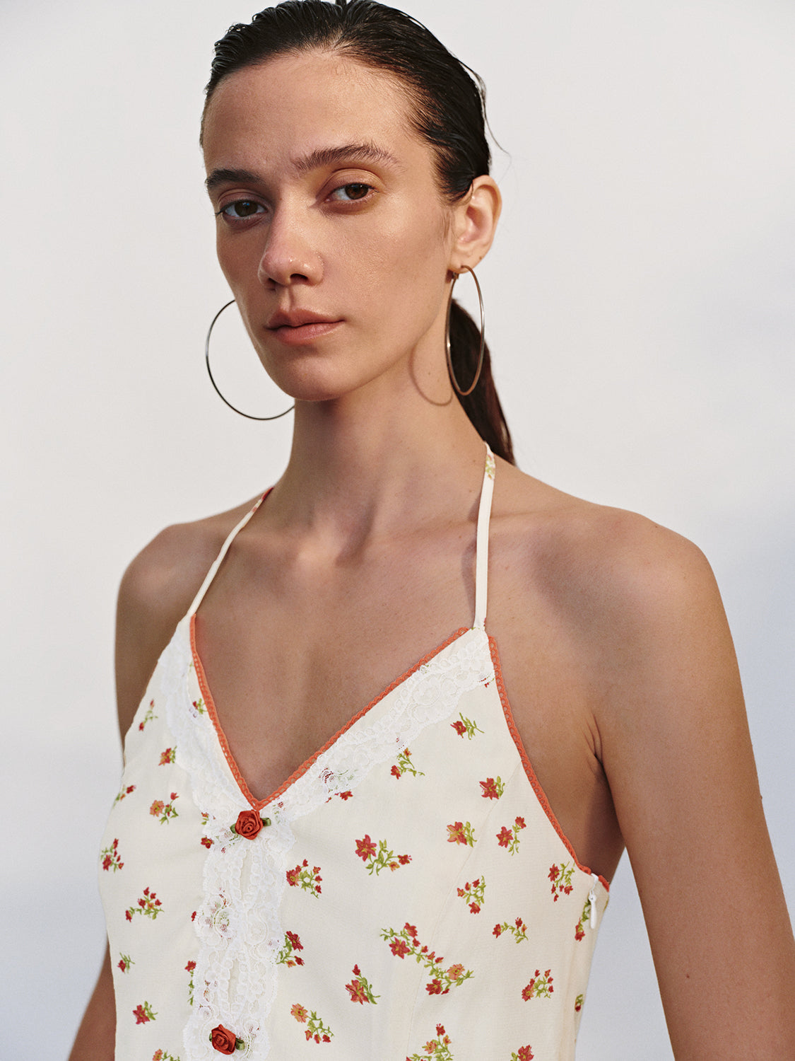 Halter Neck Cami Tops