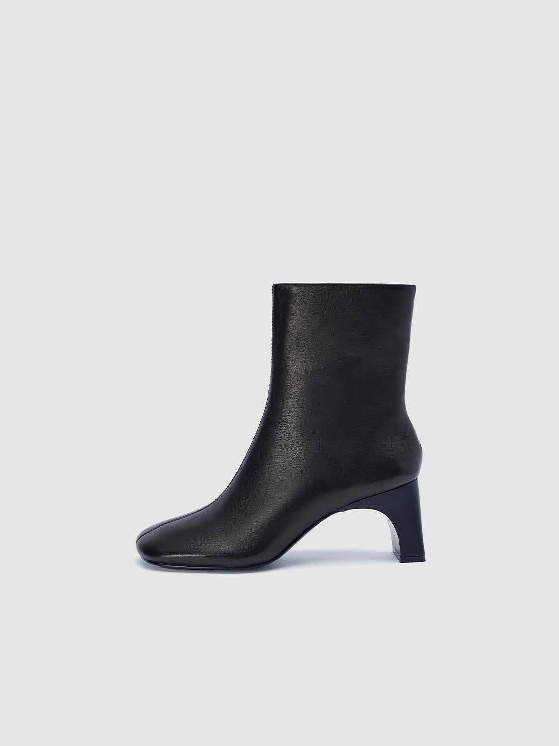 Block Heel Ankle Boots