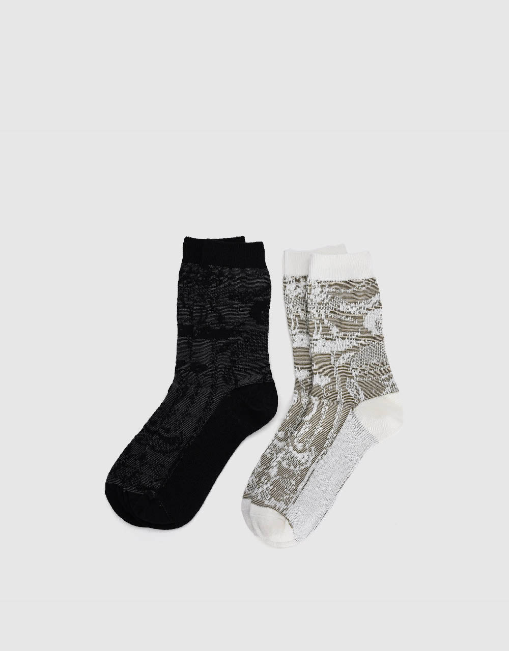 Printed Mid-Length Socks
