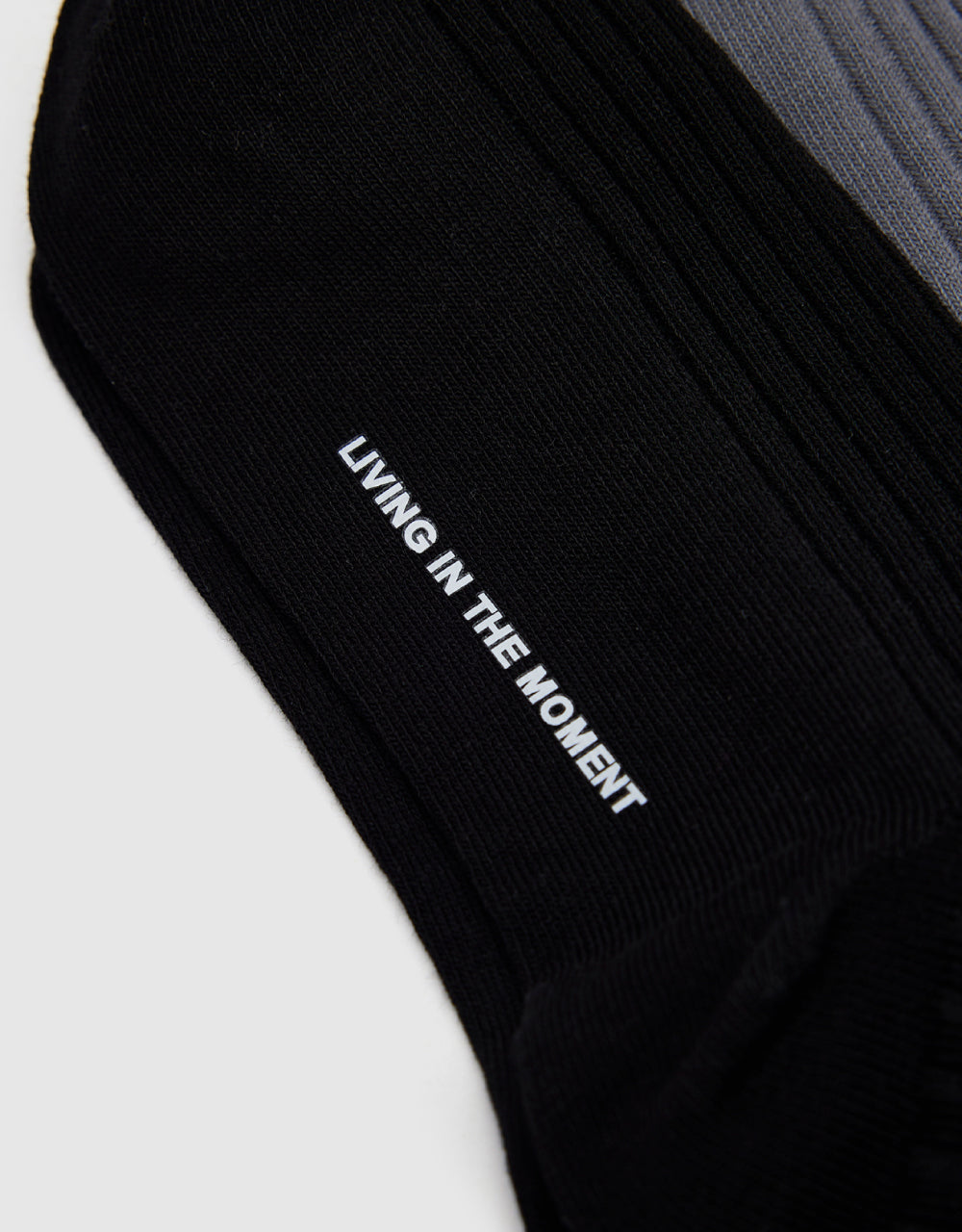Letters Printed Anklet Socks