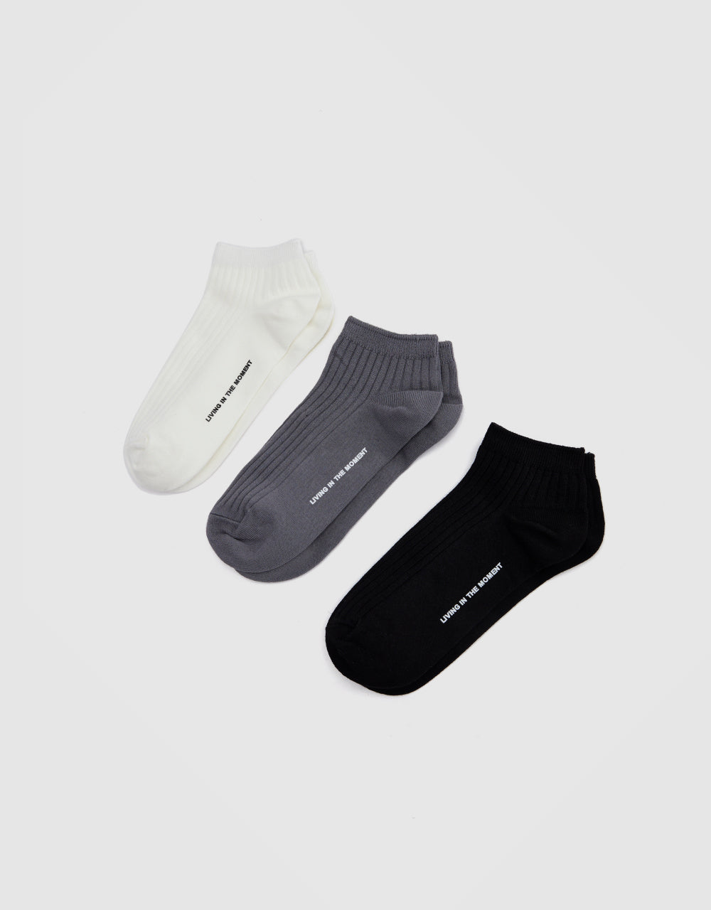 Letters Printed Anklet Socks