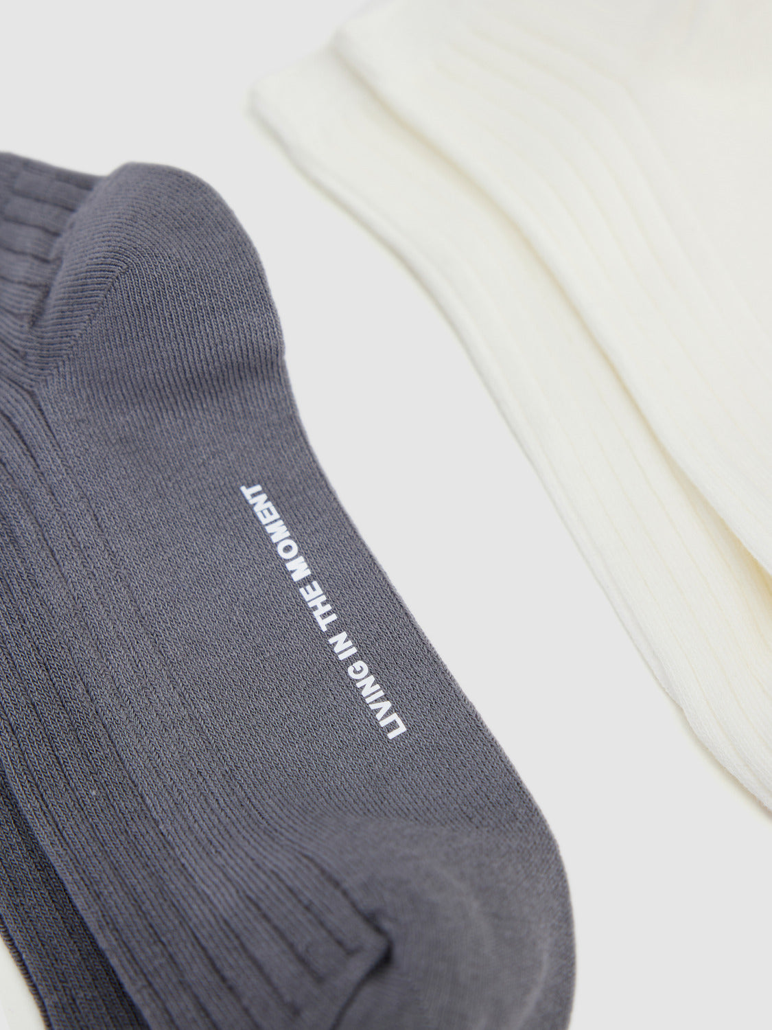 Letter Printed Anklet Socks