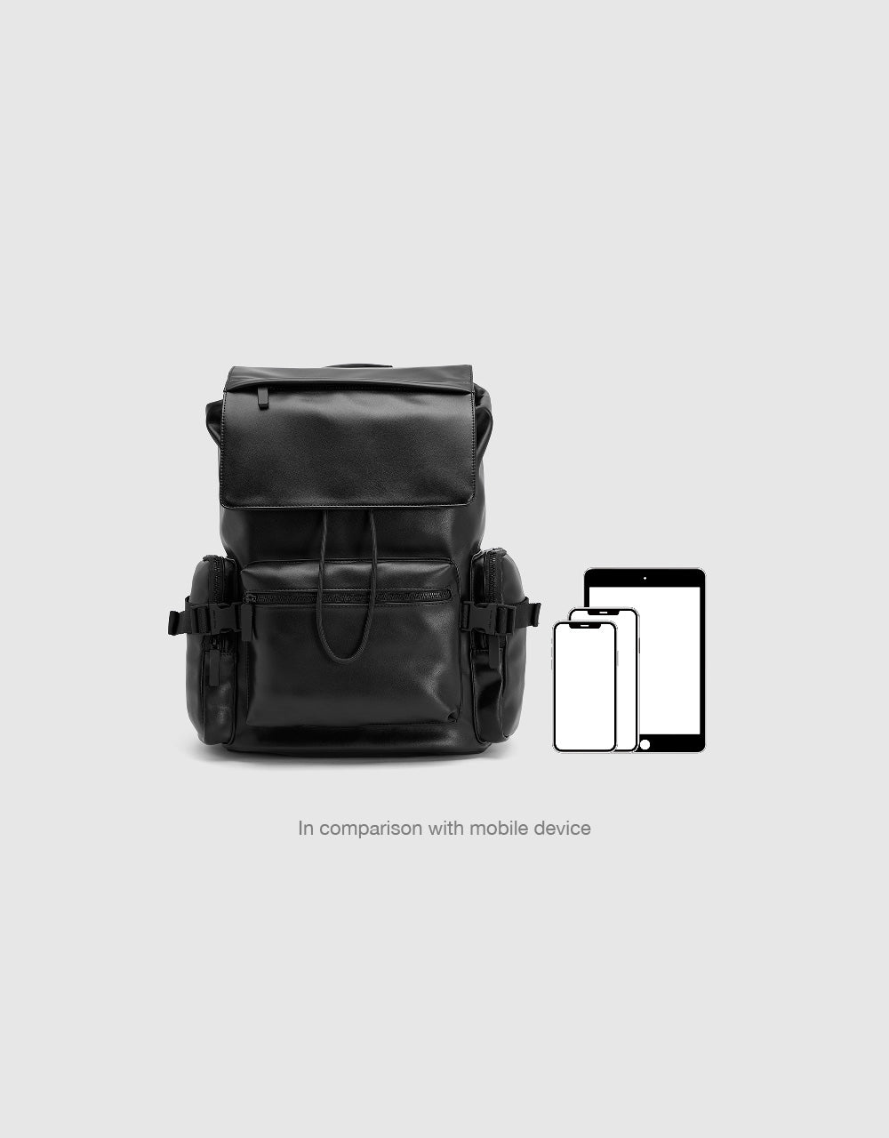 Vegan Leather Backpack