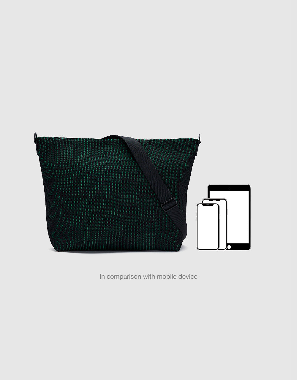 Textured Crossbody Bag
