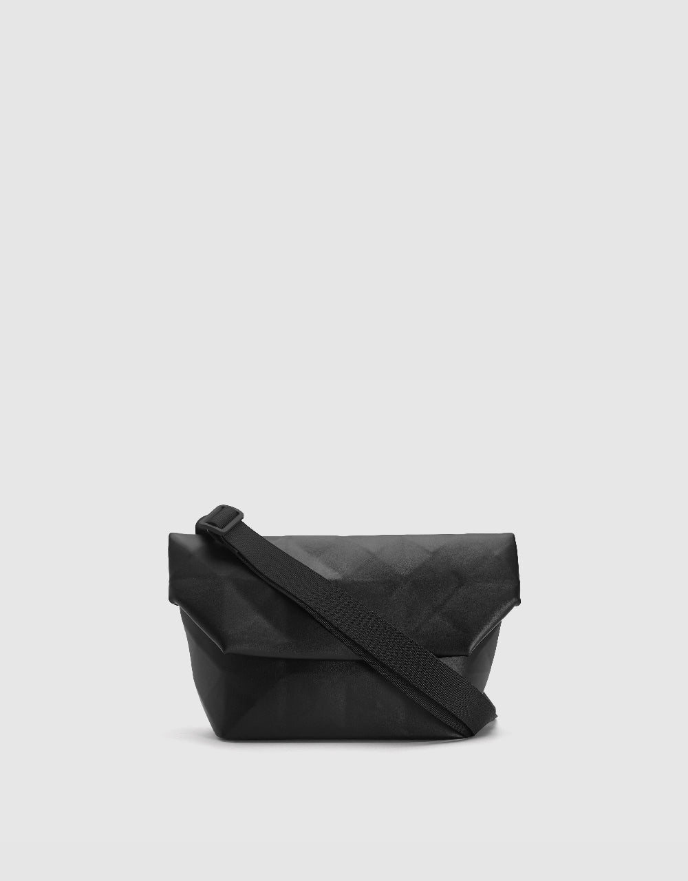 Flip Front Vegan Leather Crossbody Bag