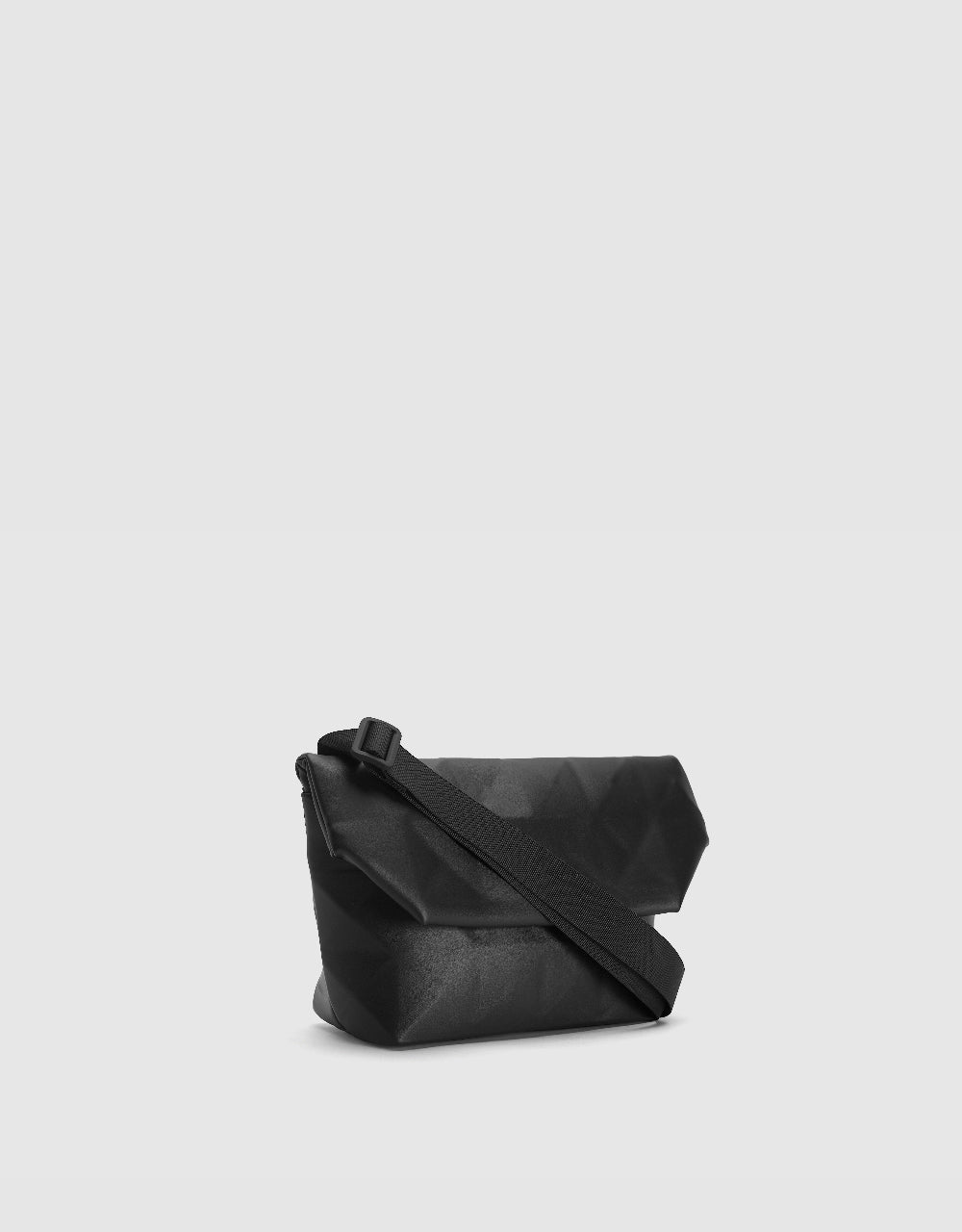 Flip Front Vegan Leather Crossbody Bag