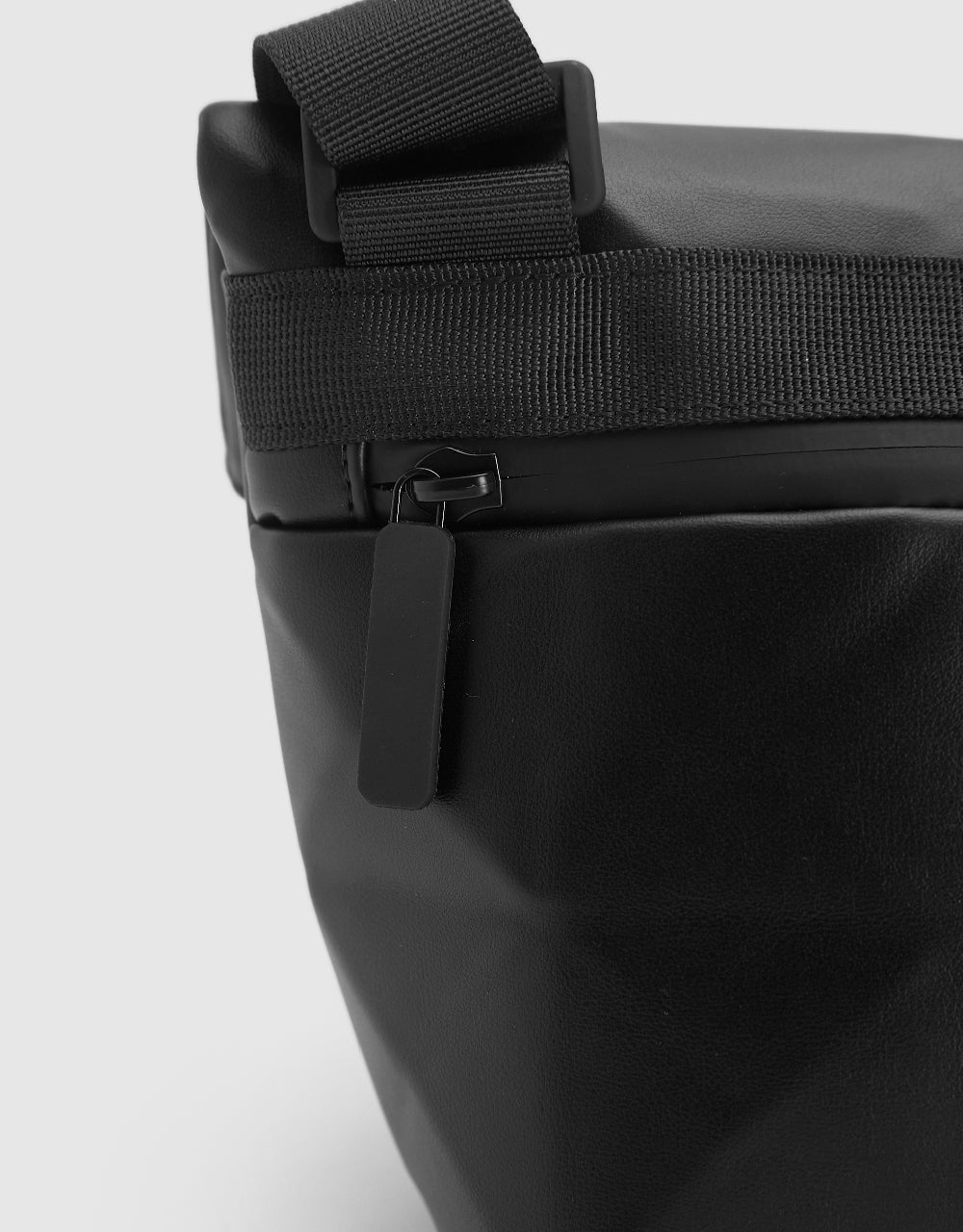 Flip Front Vegan Leather Crossbody Bag