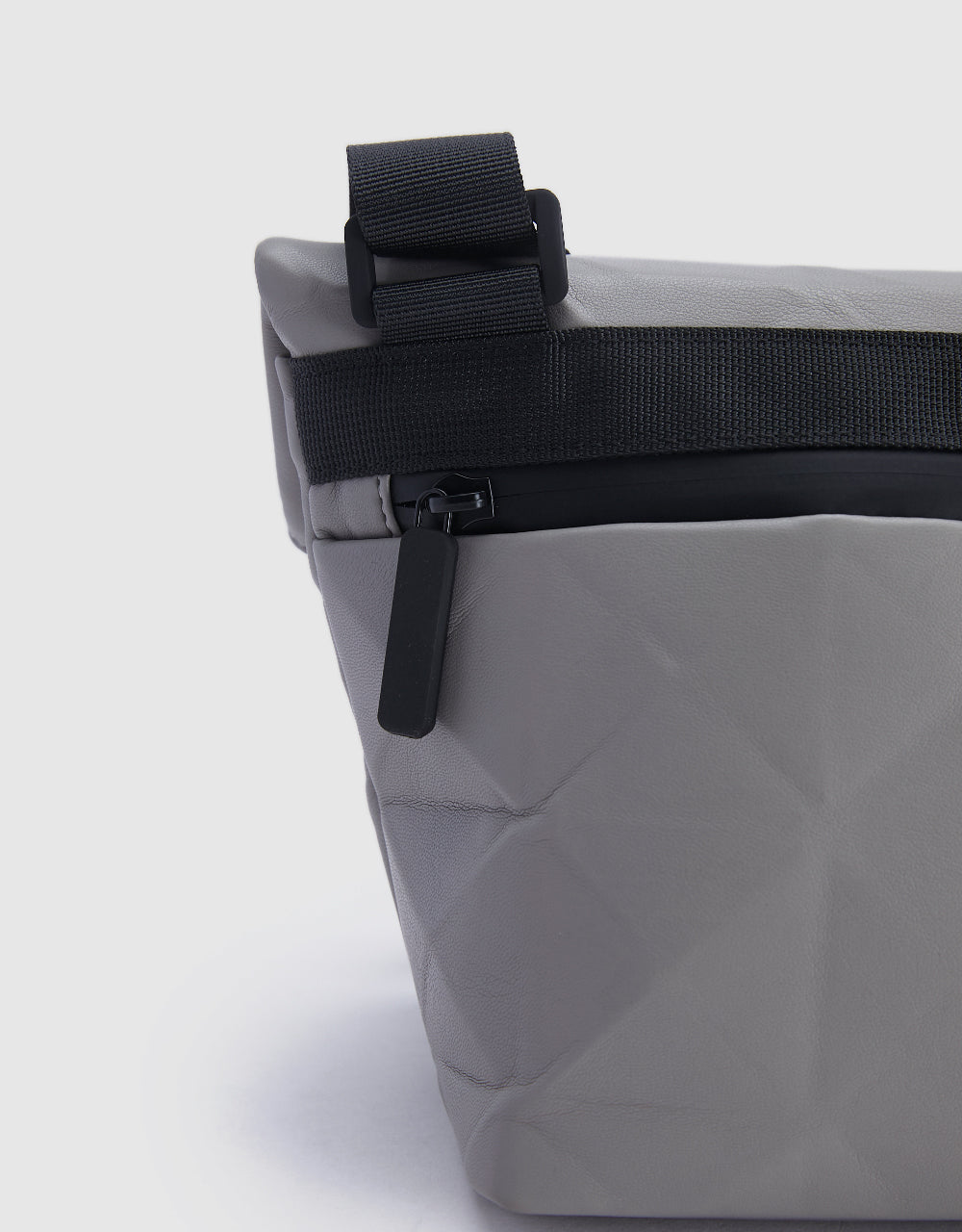 Flip Front Vegan Leather Crossbody Bag
