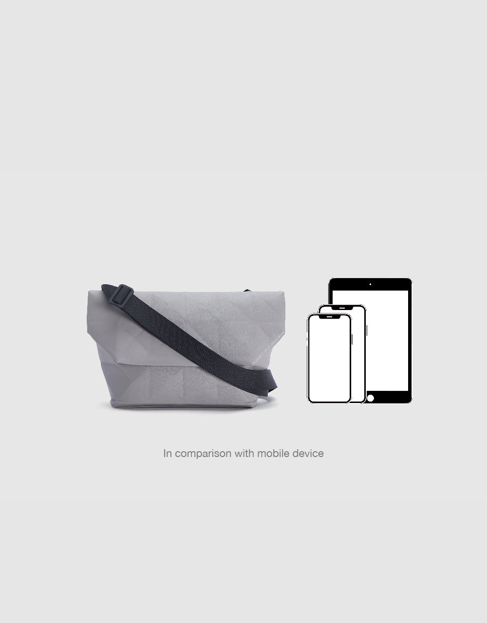Flip Front Vegan Leather Crossbody Bag