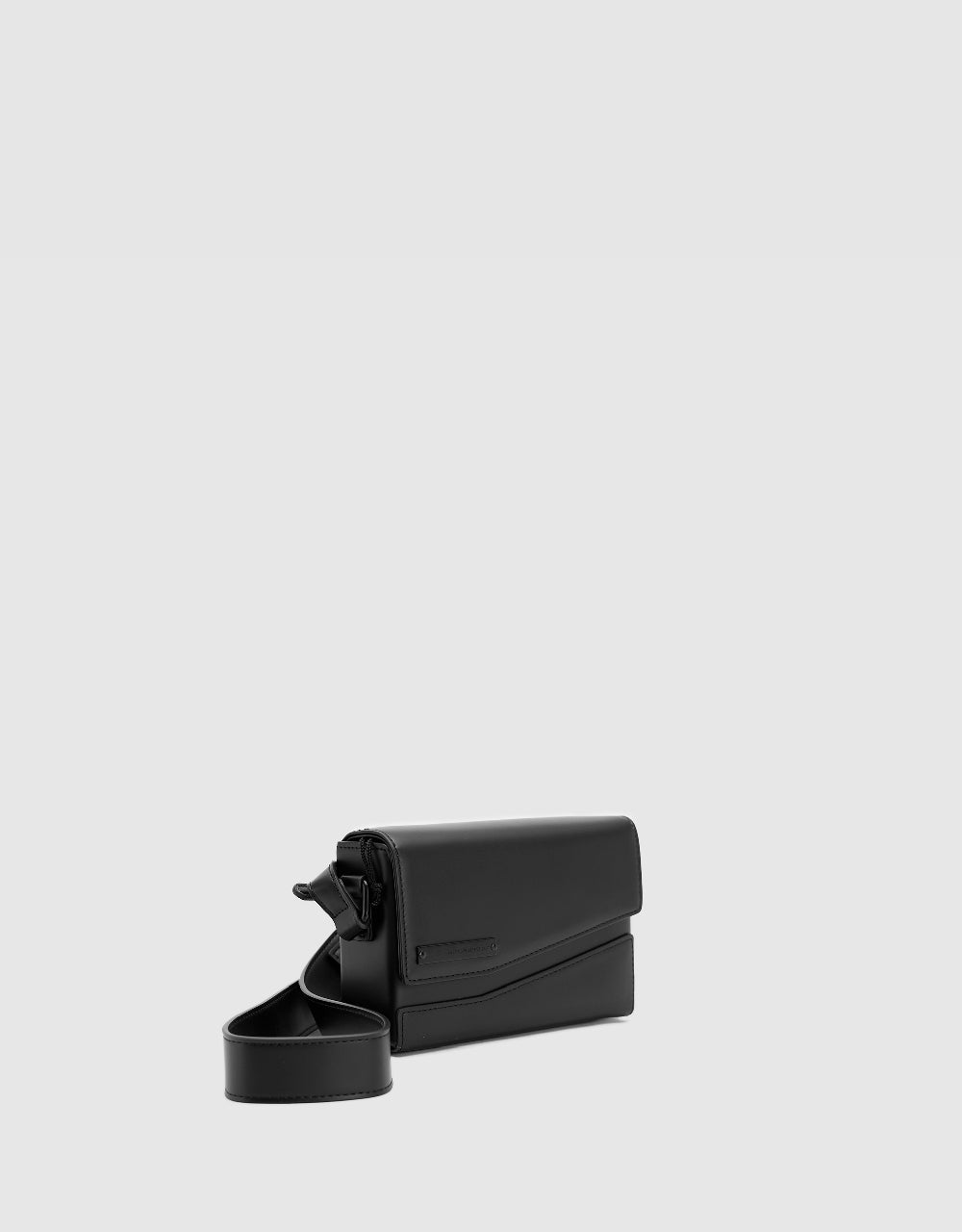 Crossbody Bag With Metal Plate