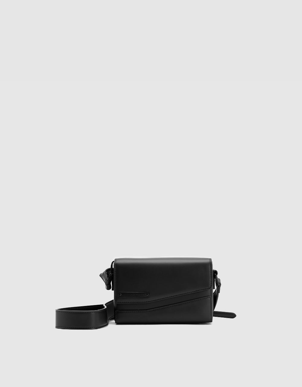 Crossbody Bag With Metal Plate