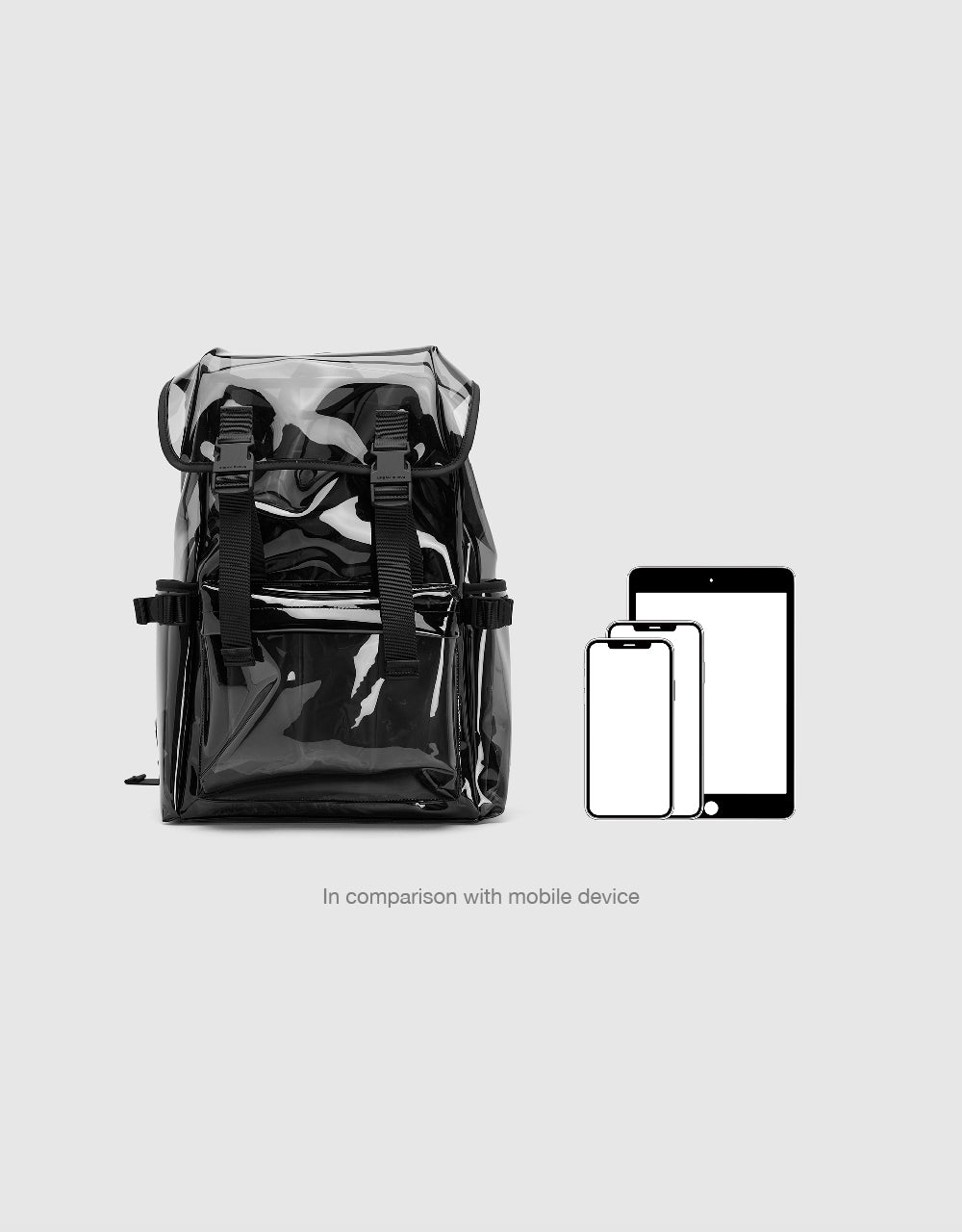 Double Buckles Backpack