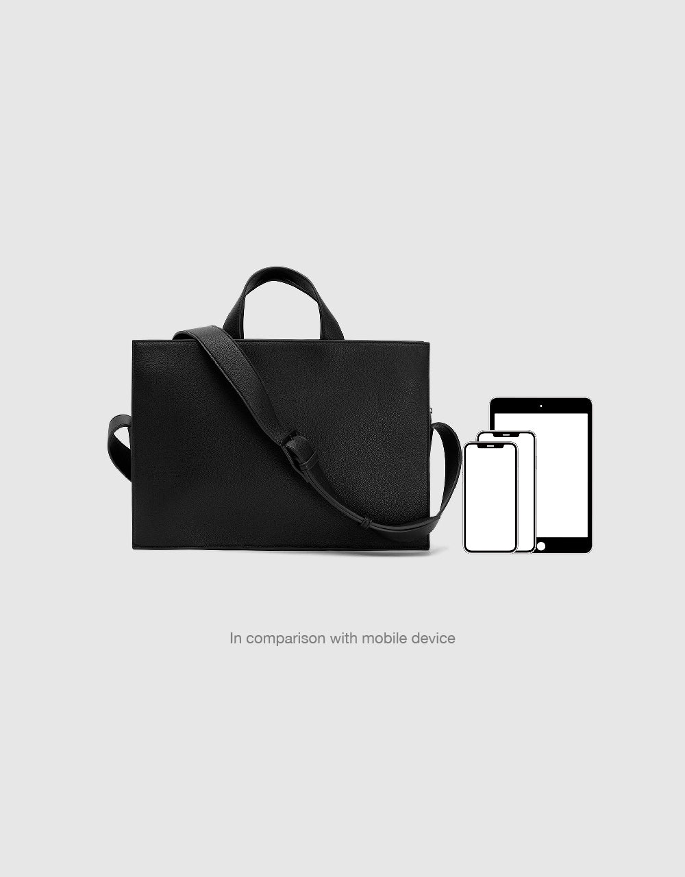 Vegan Leather Briefcase
