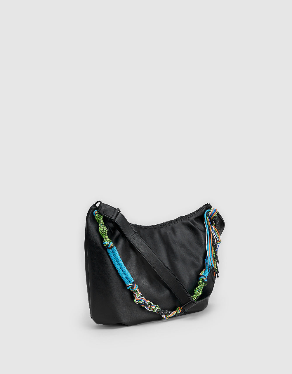 Shoulder Bag With Braided Strap