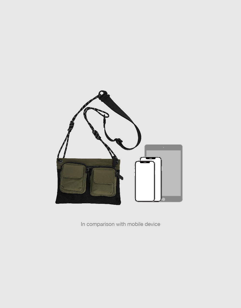 Multi-Pocket Crossbody Bag