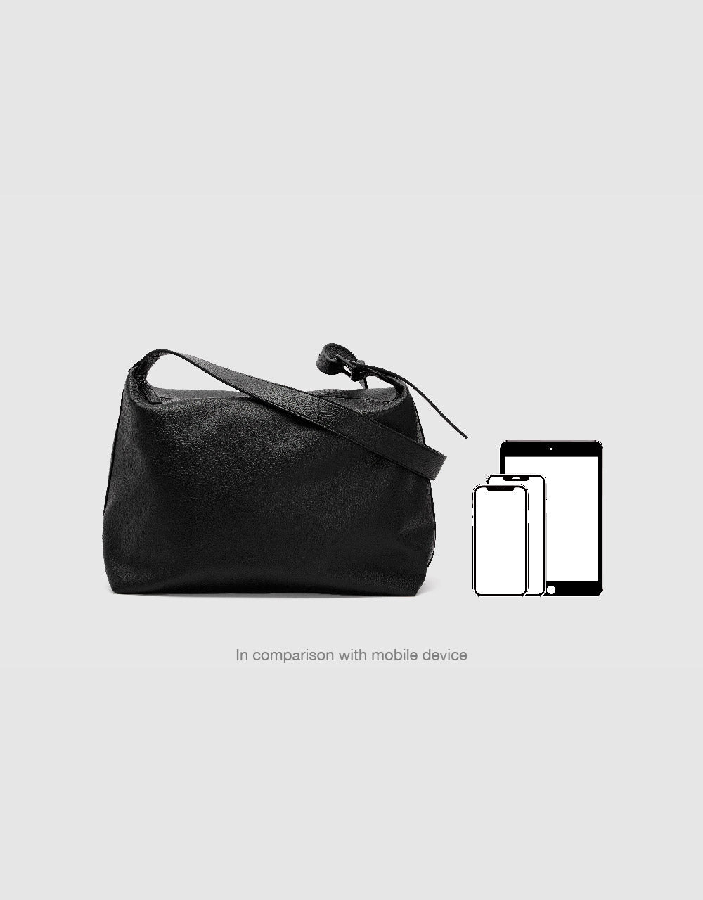 Lichi Embossed Vegan Leather Crossbody Bag