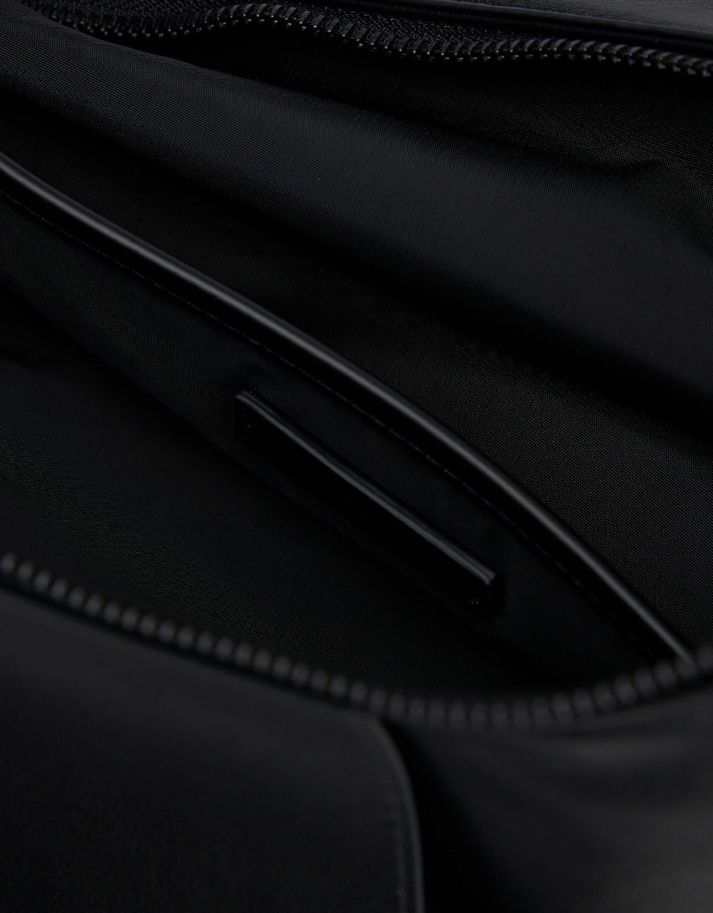 Vegan Leather Crescent Bag