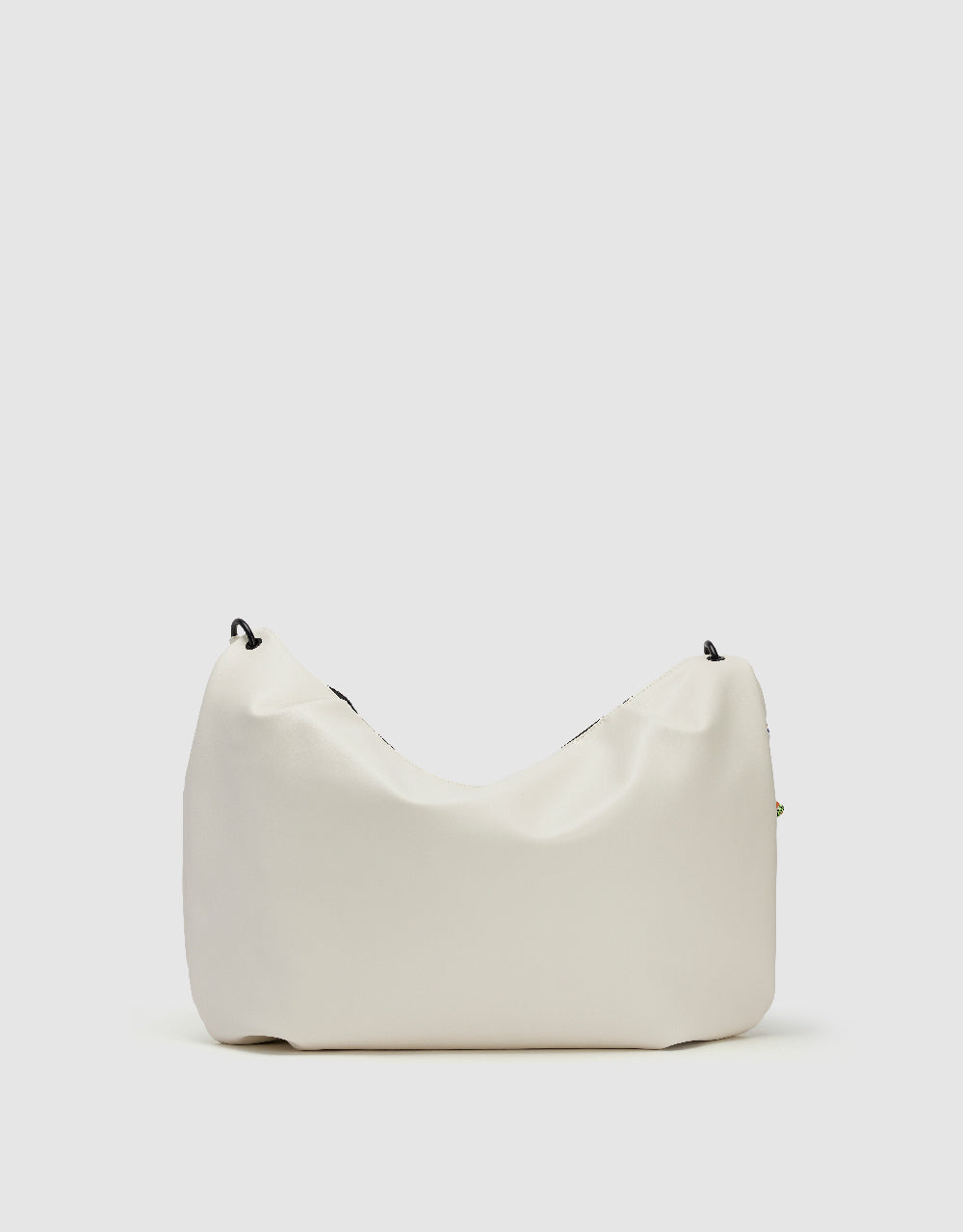 Braided Strap Vegan Leather Shoulder Bag