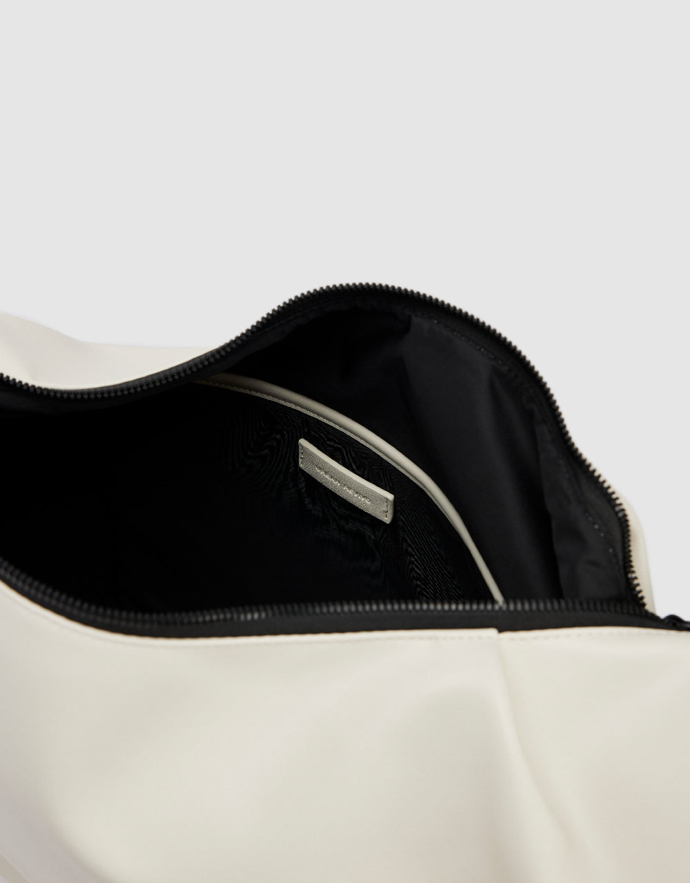 Braided Strap Vegan Leather Shoulder Bag