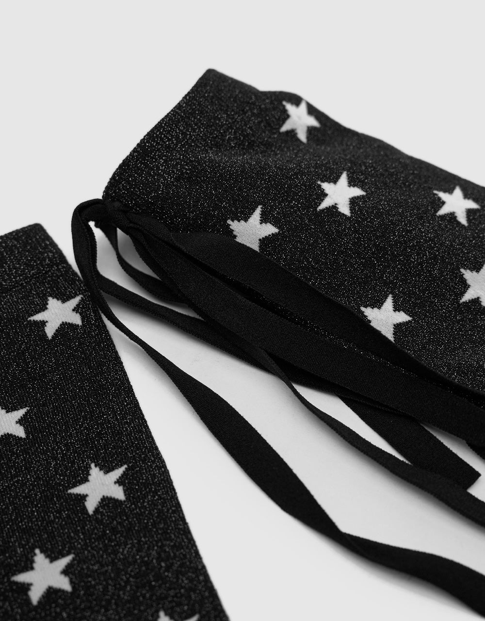 Star Printed Mid-Length Socks