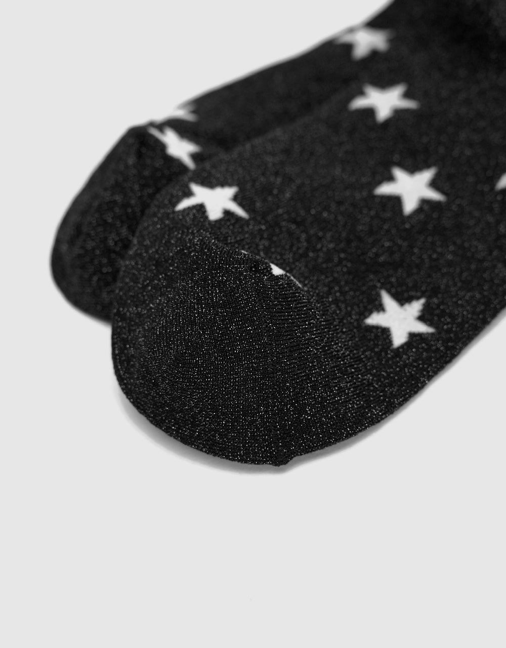 Star Printed Mid-Length Socks