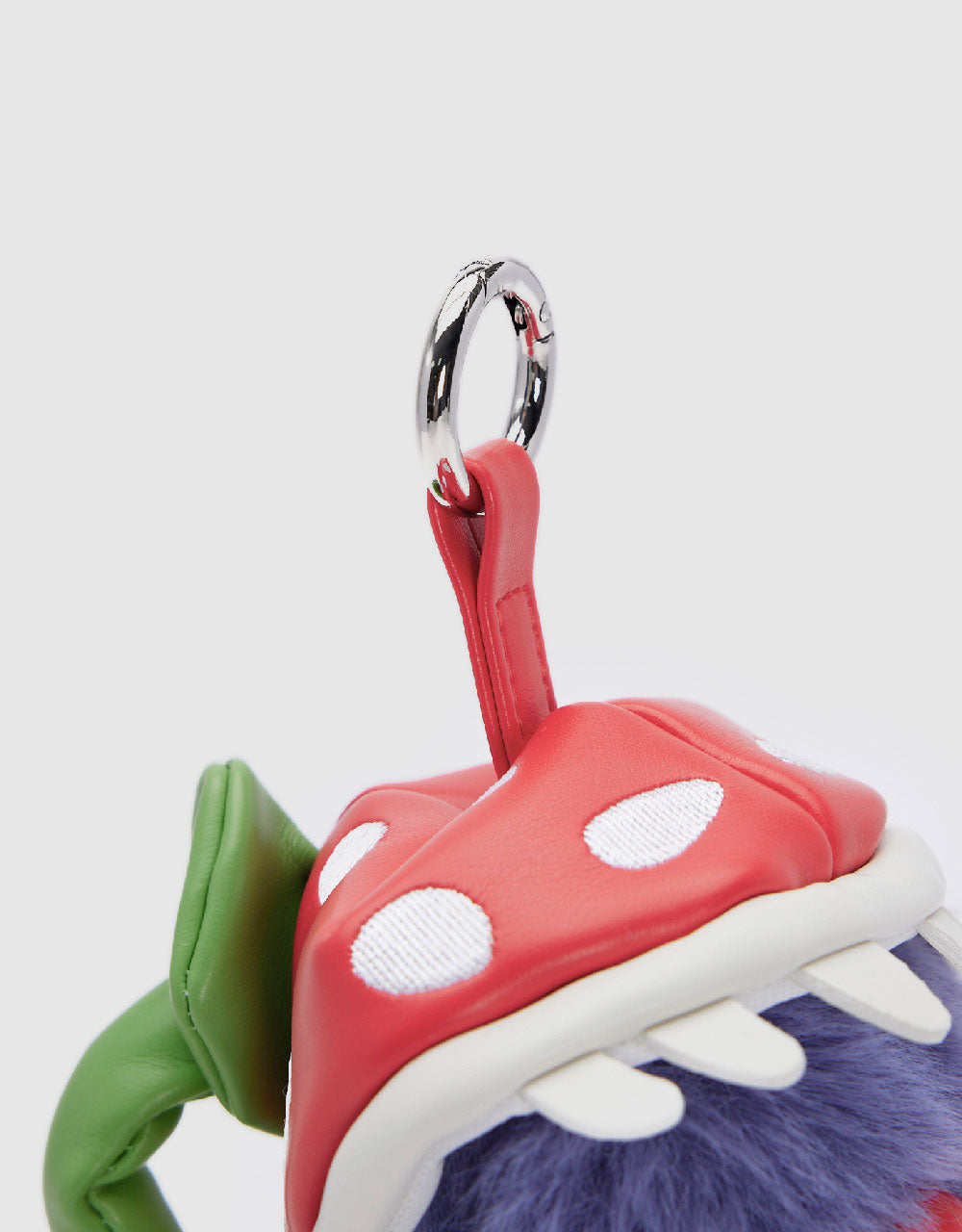 Vegan Leather Key Charm