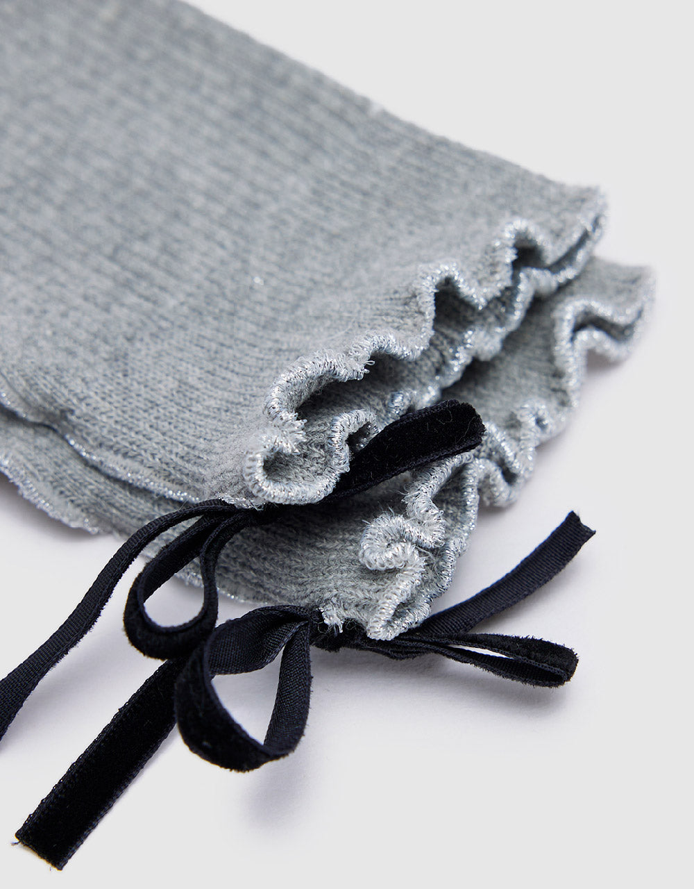 Bow Décor Mid-Length Socks