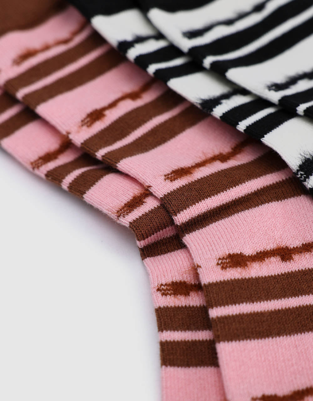 Striped Mid-Length Socks