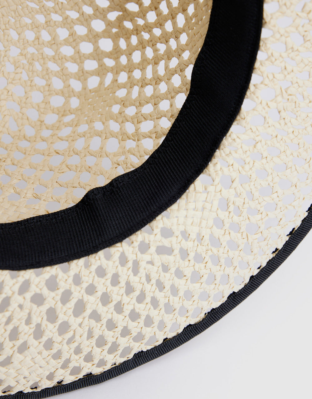Pointelle Straw Hat
