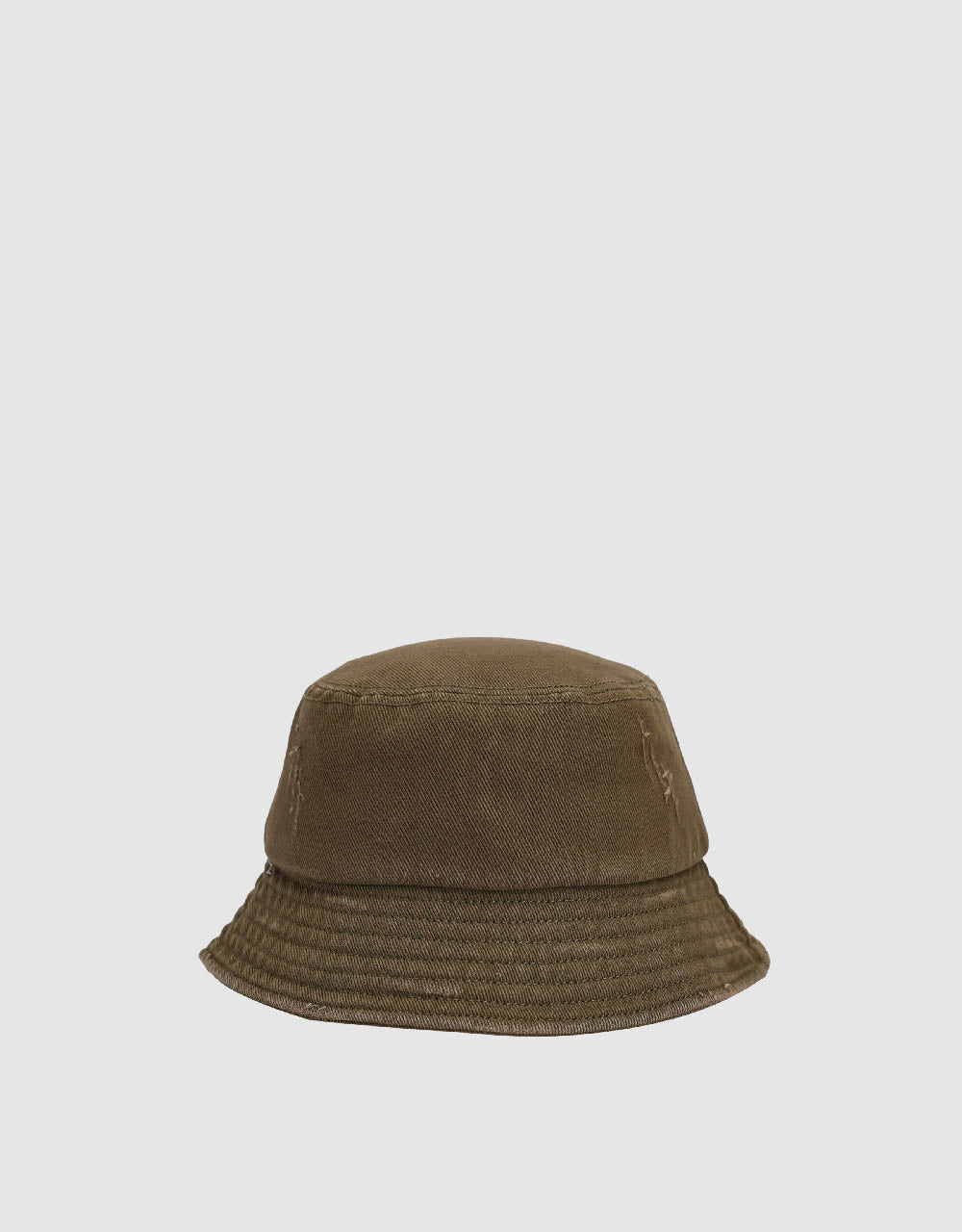 Letter Embroidered Bucket Hat