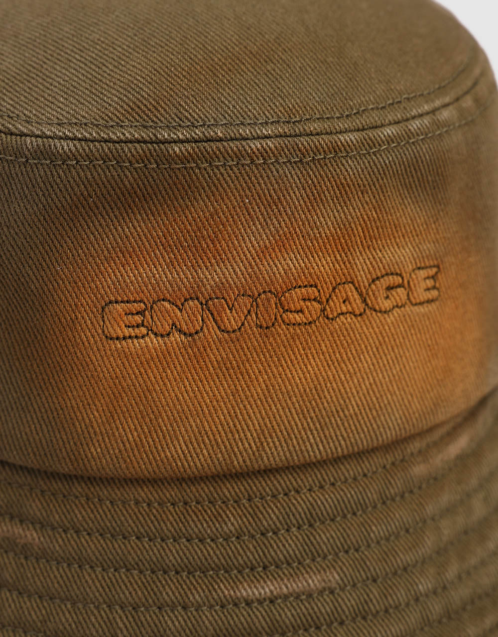 Letter Embroidered Bucket Hat