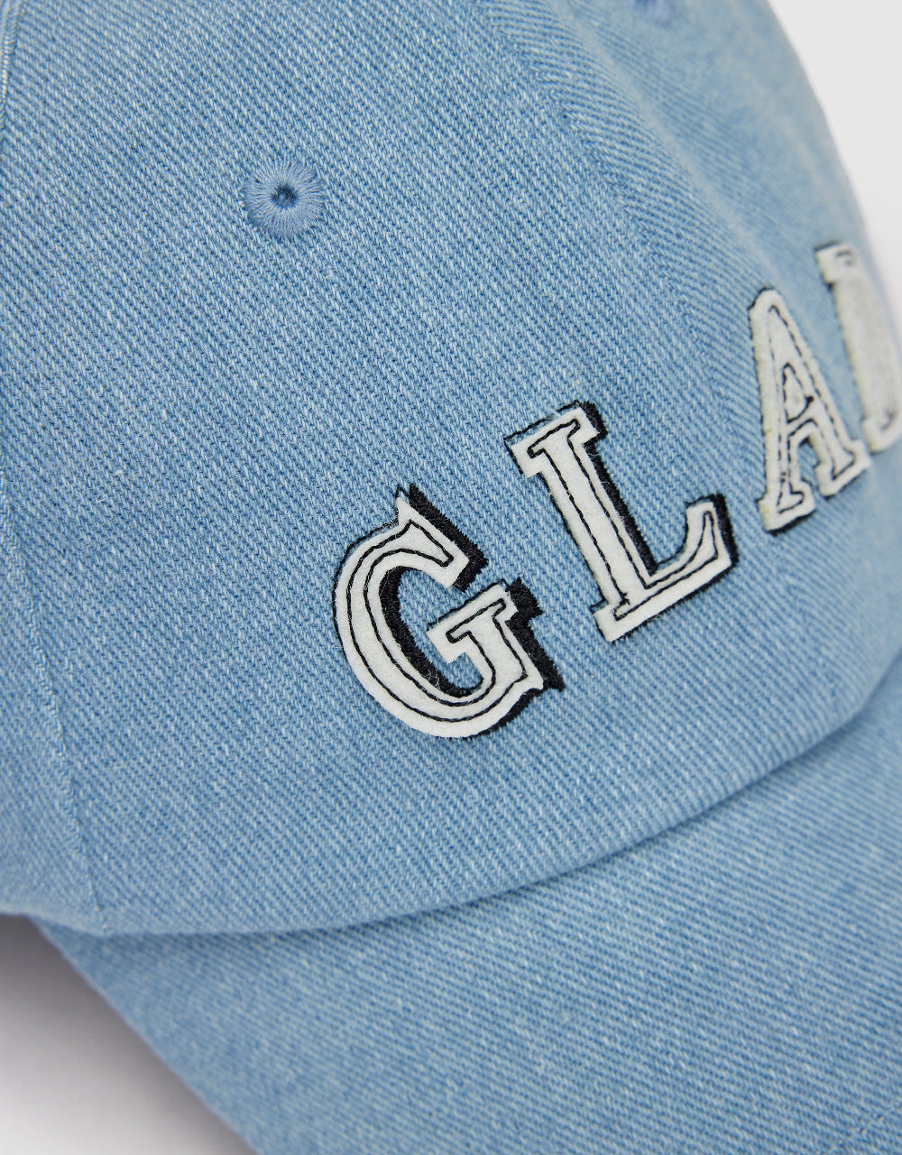 Letter Embossed Baseball Cap