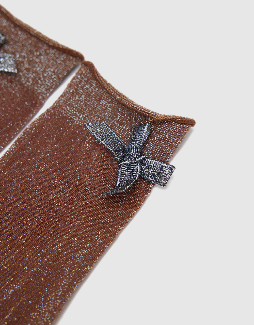 Bow Décor Mid-Length Socks