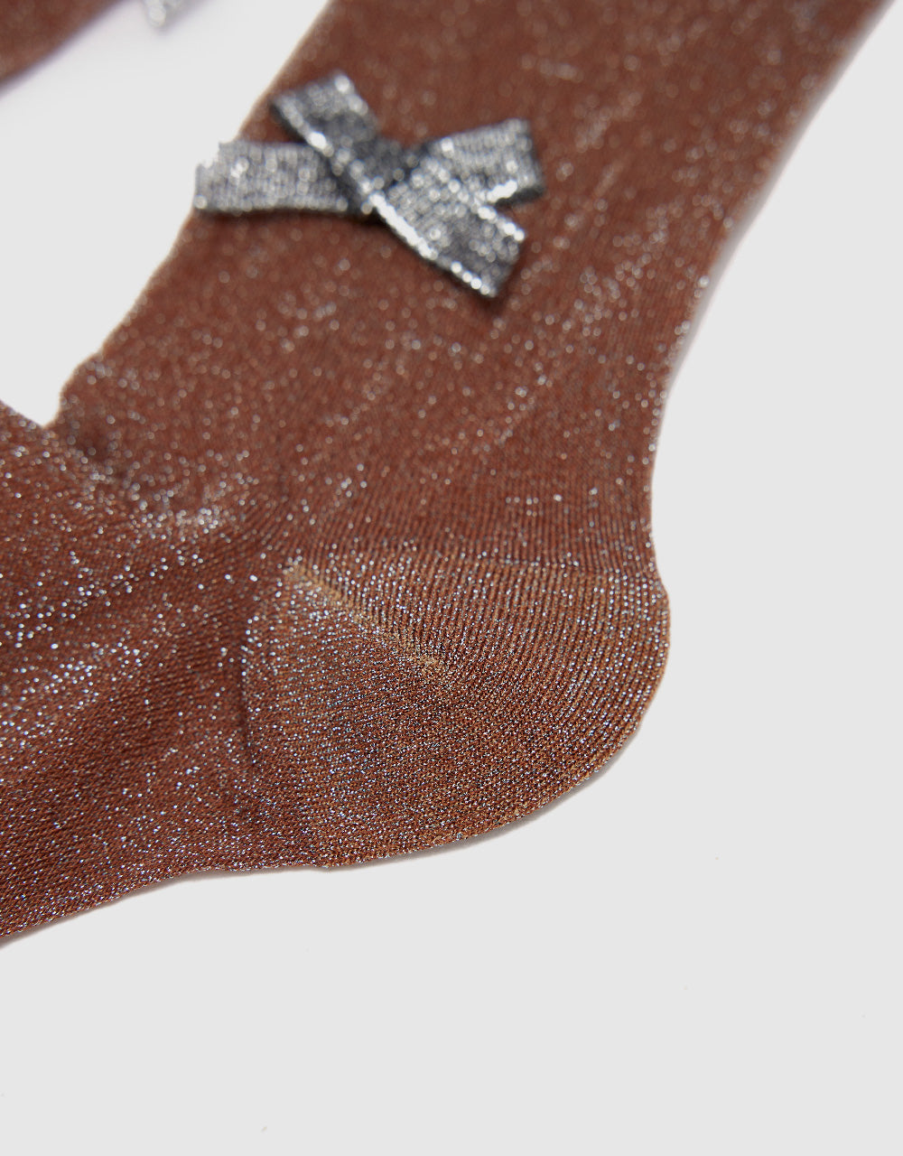 Bow Décor Mid-Length Socks