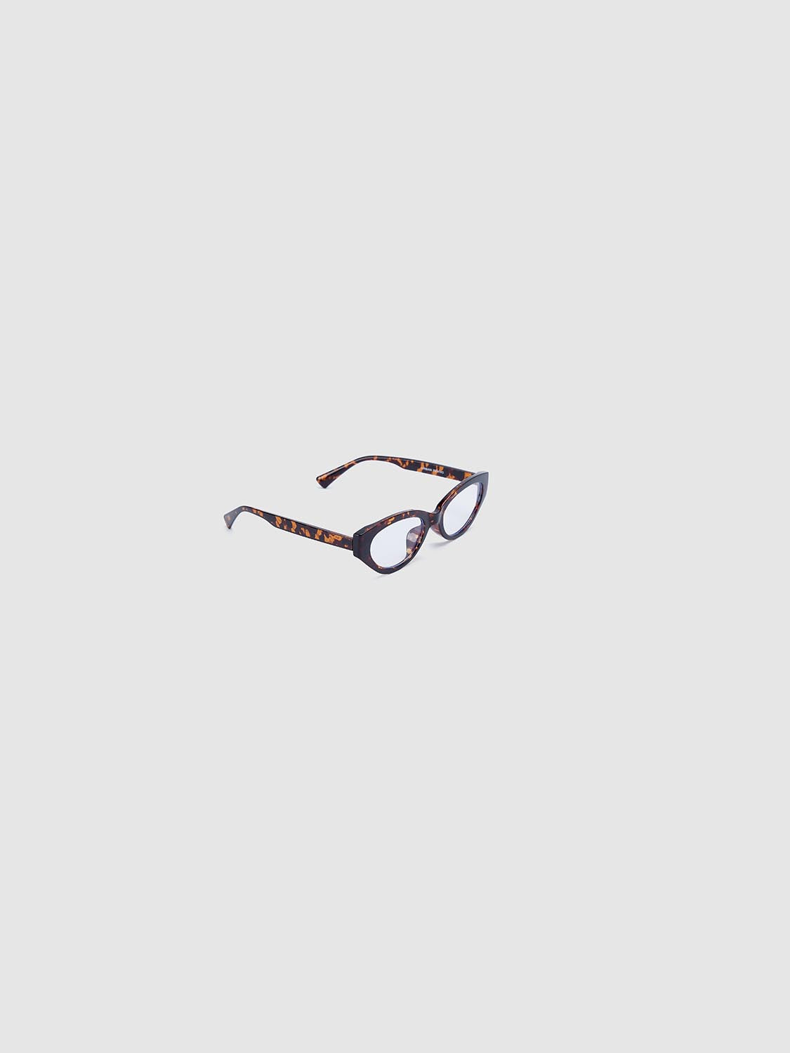 Tortoiseshell Frame Cat Eye Glasses