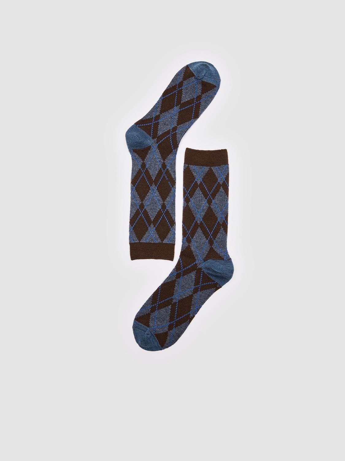 Argyle Check Socks