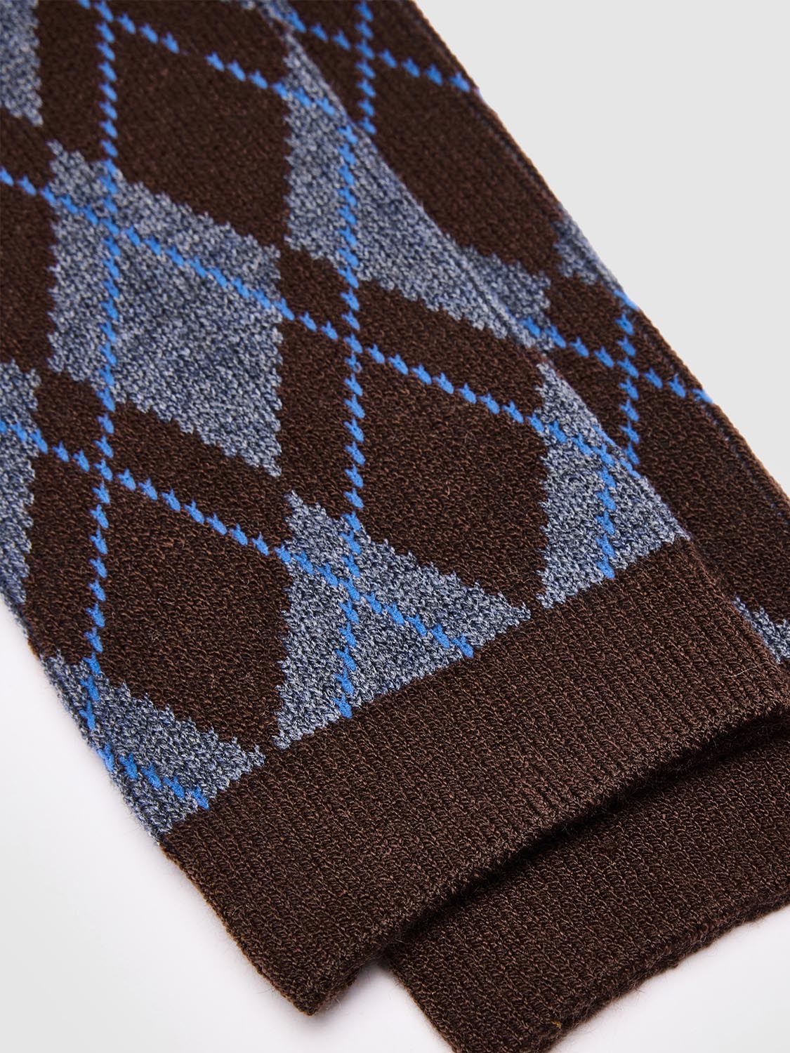 Argyle Check Socks