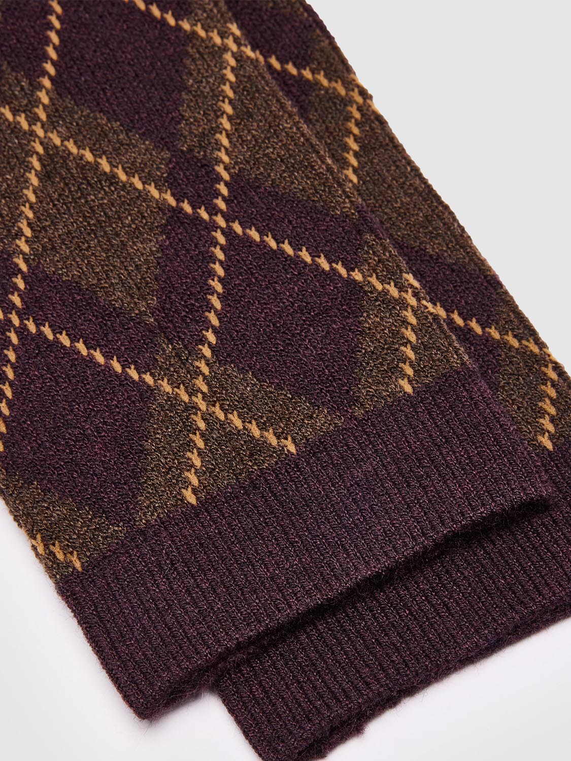 Argyle Check Socks
