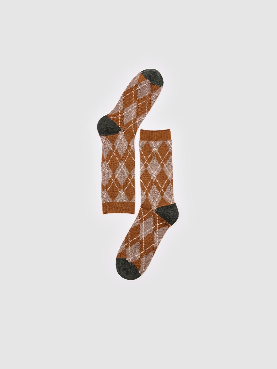 Argyle Check Socks