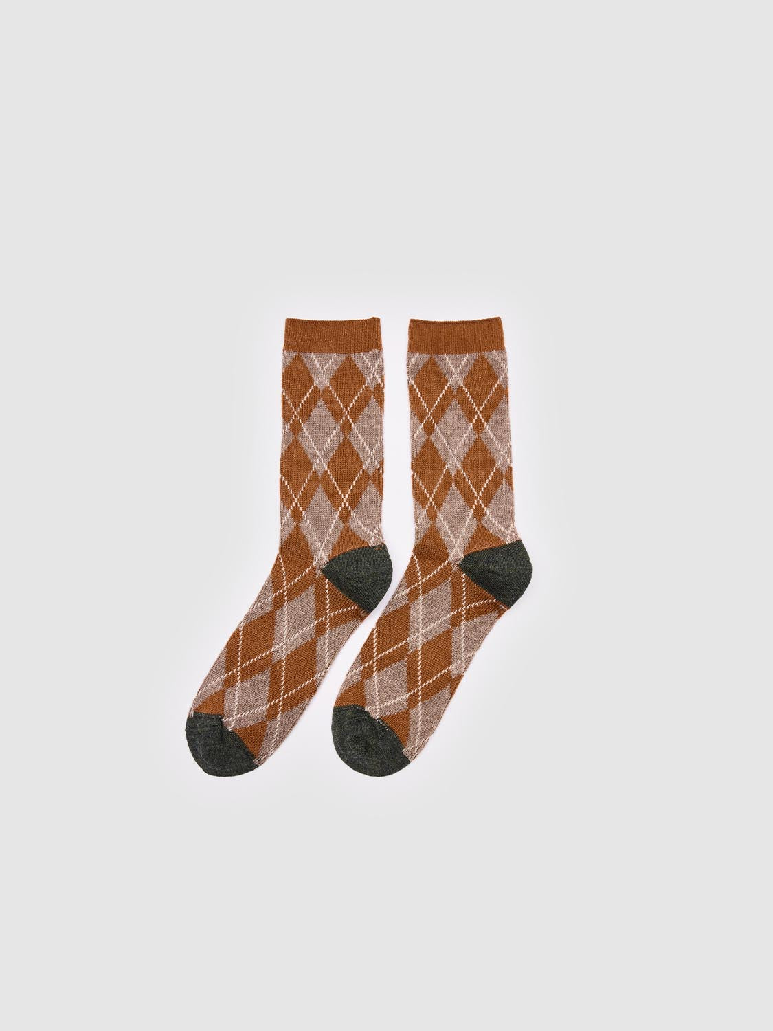 Argyle Check Socks