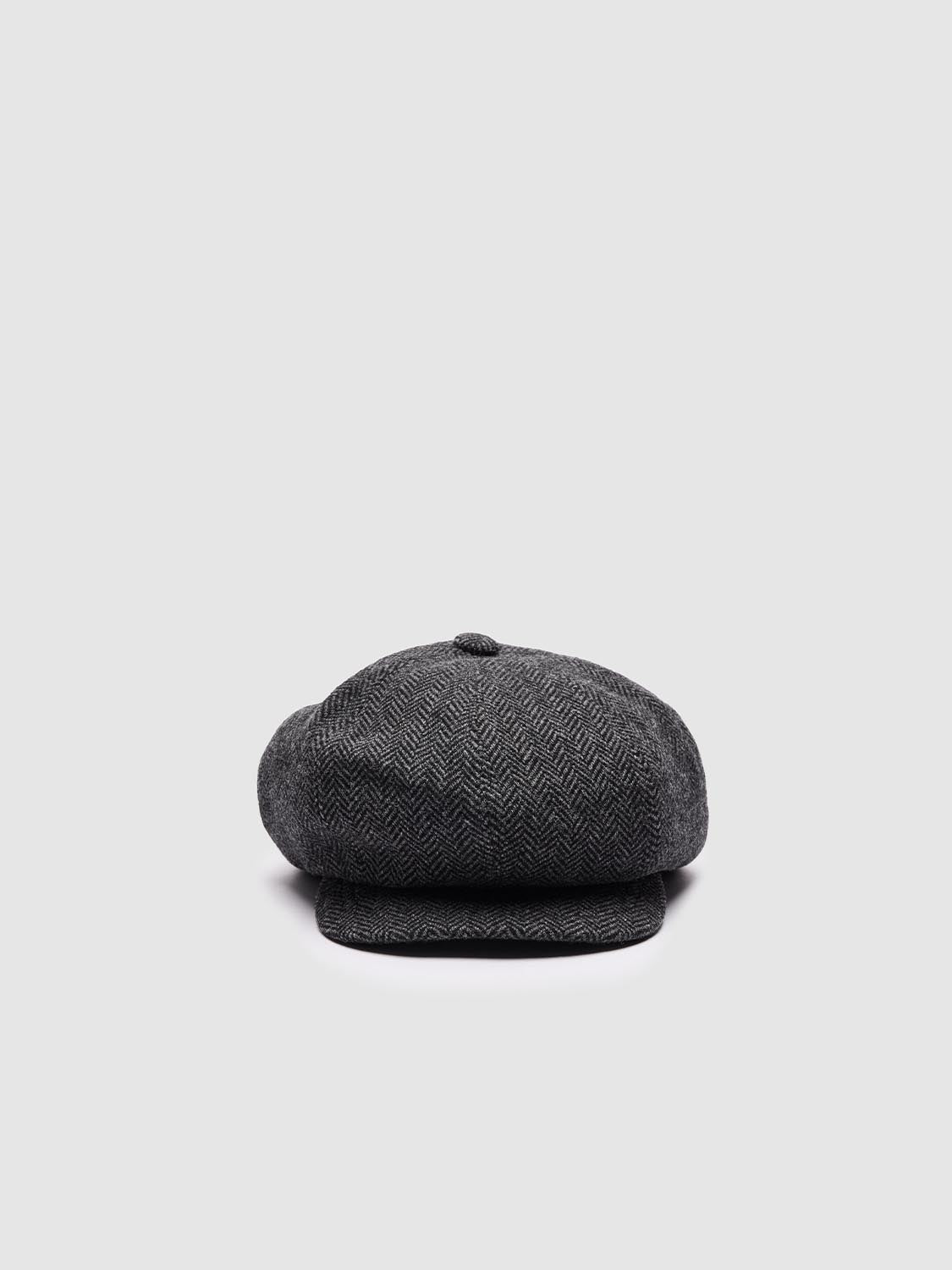 Herringbone Bakerboy Cap
