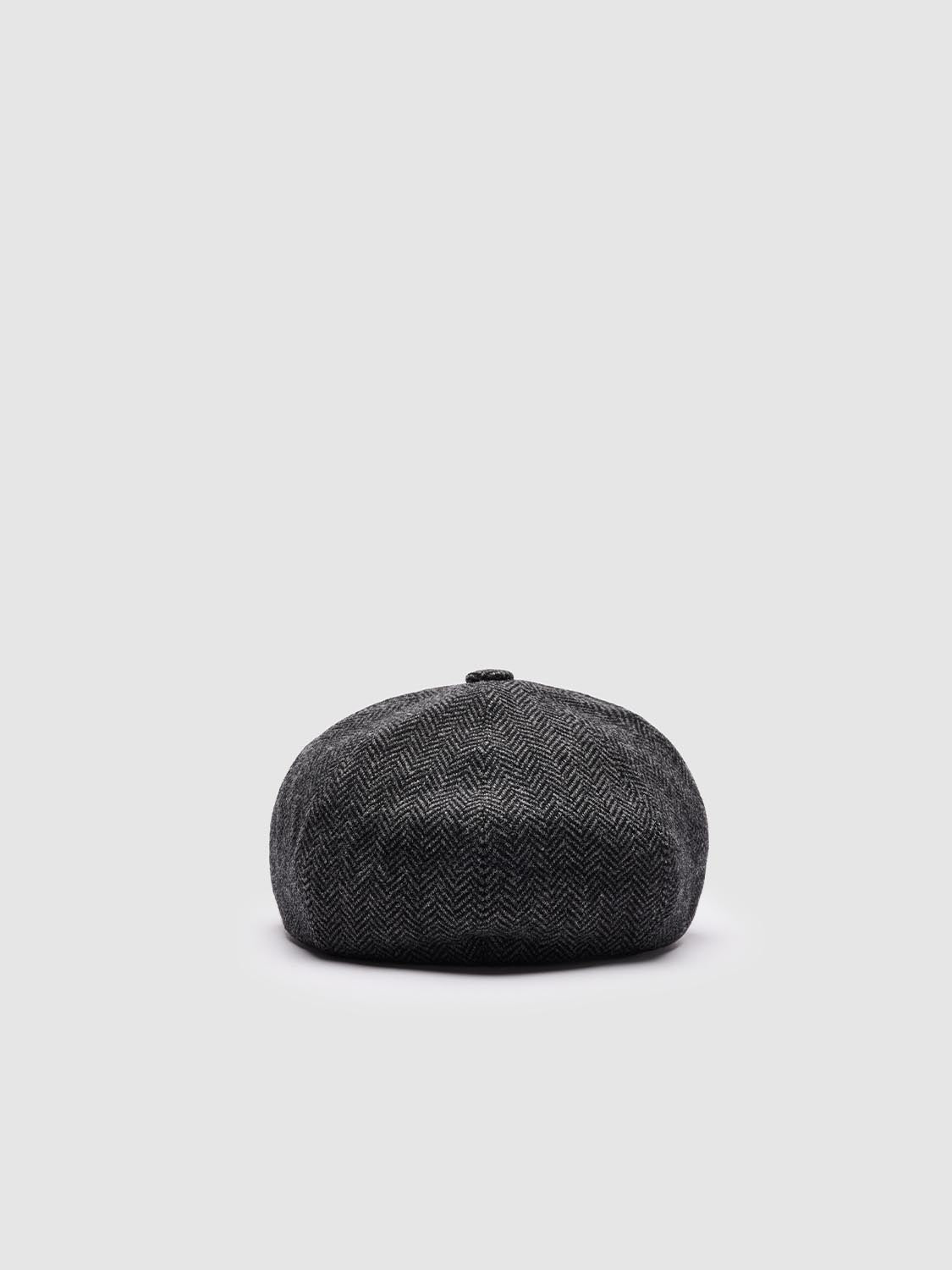 Herringbone Bakerboy Cap