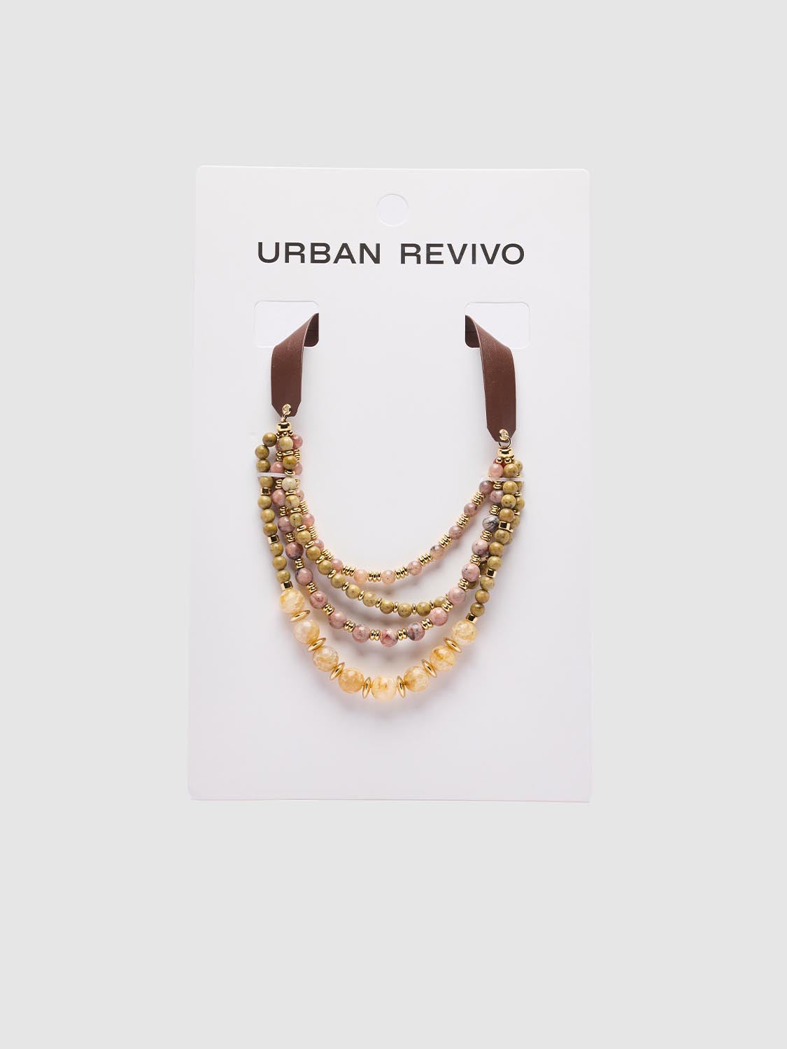 Multi-Row Beaded Necklace