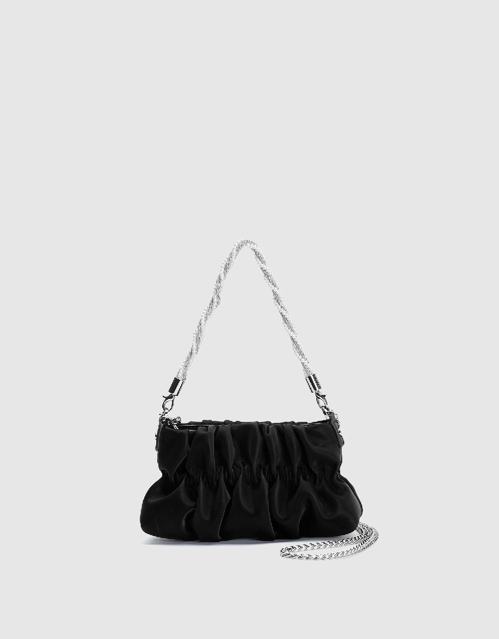 Ruched Shoulder Bag