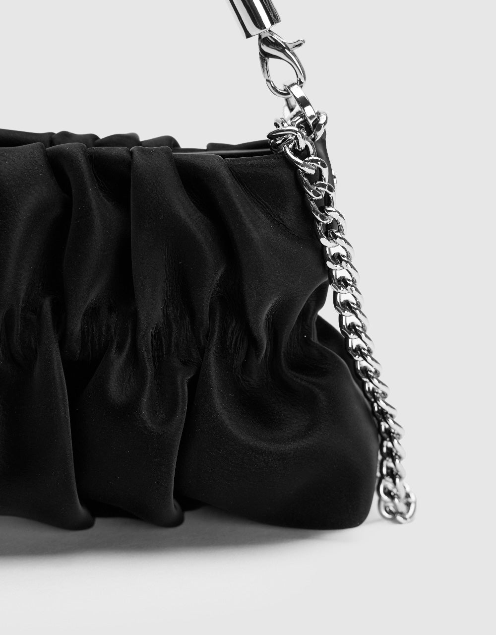 Ruched Shoulder Bag