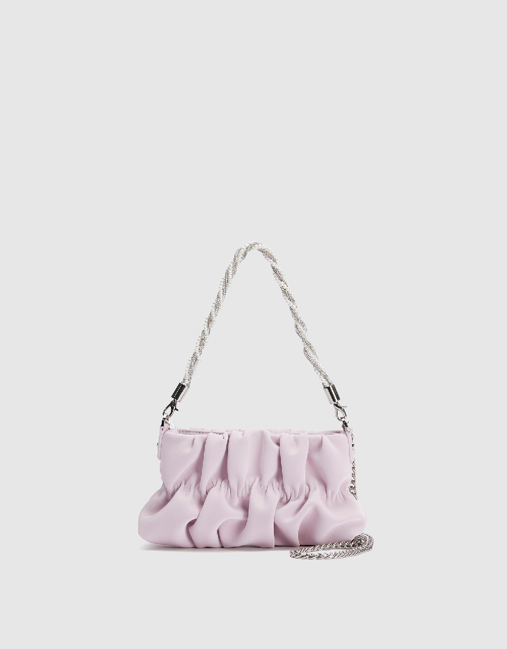 Ruched Shoulder Bag