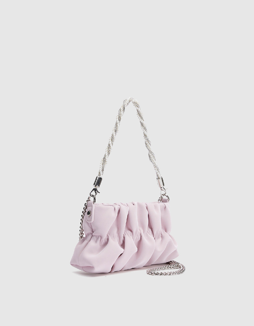 Ruched Shoulder Bag