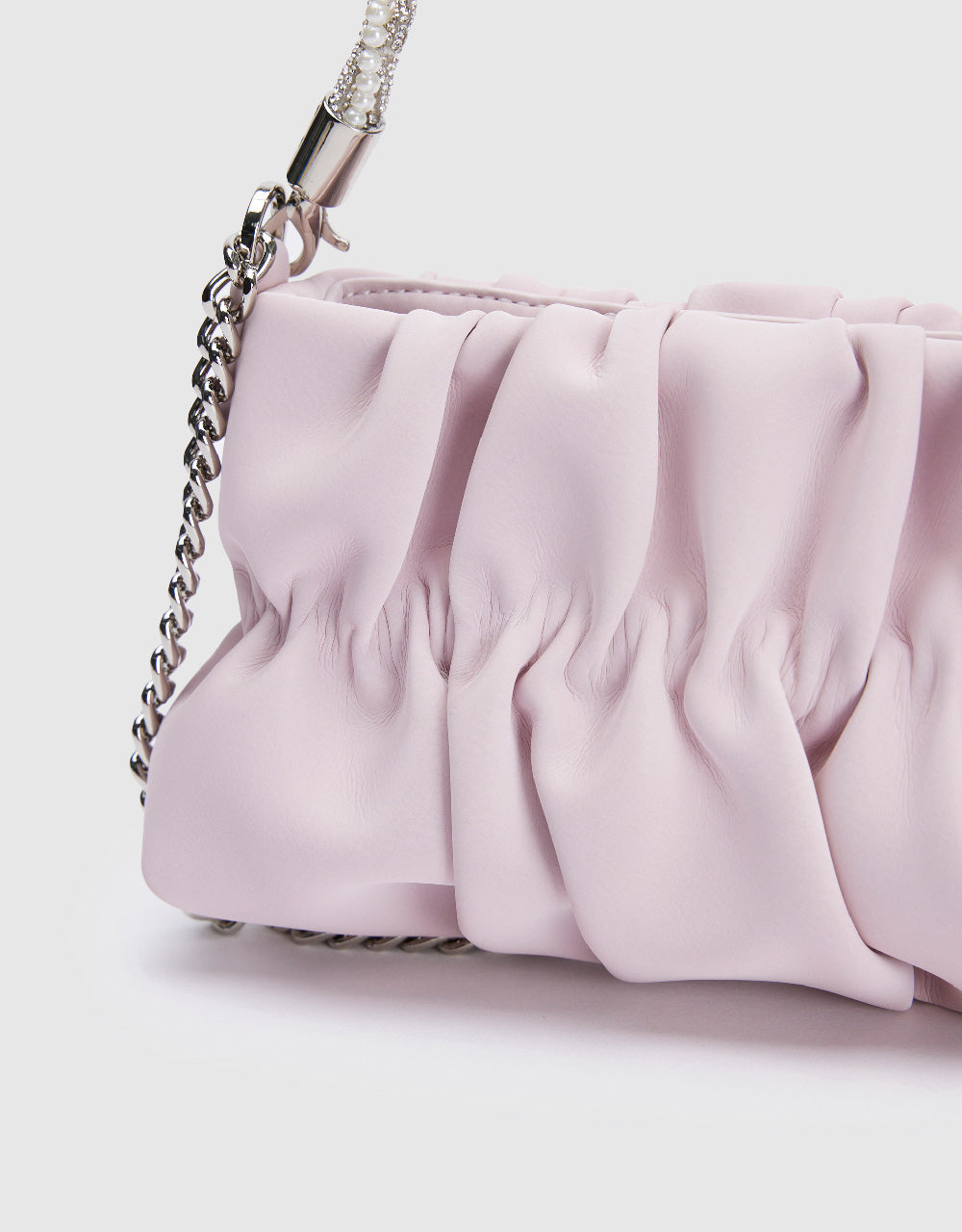 Ruched Shoulder Bag